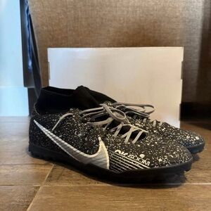 sparkle football cleats
